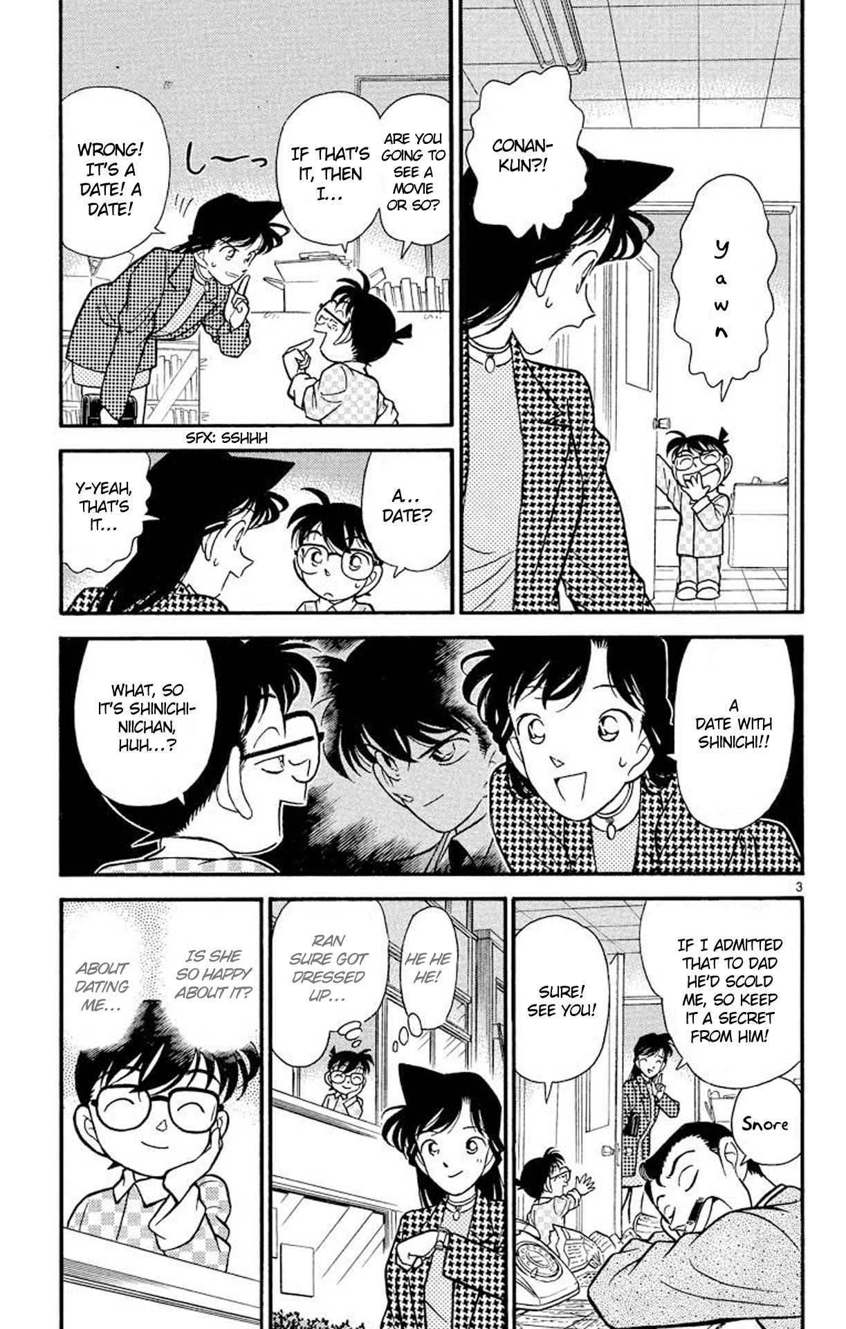 Detective Conan Chapter 105 page 4 - Chapter 105: An Important Person?!
