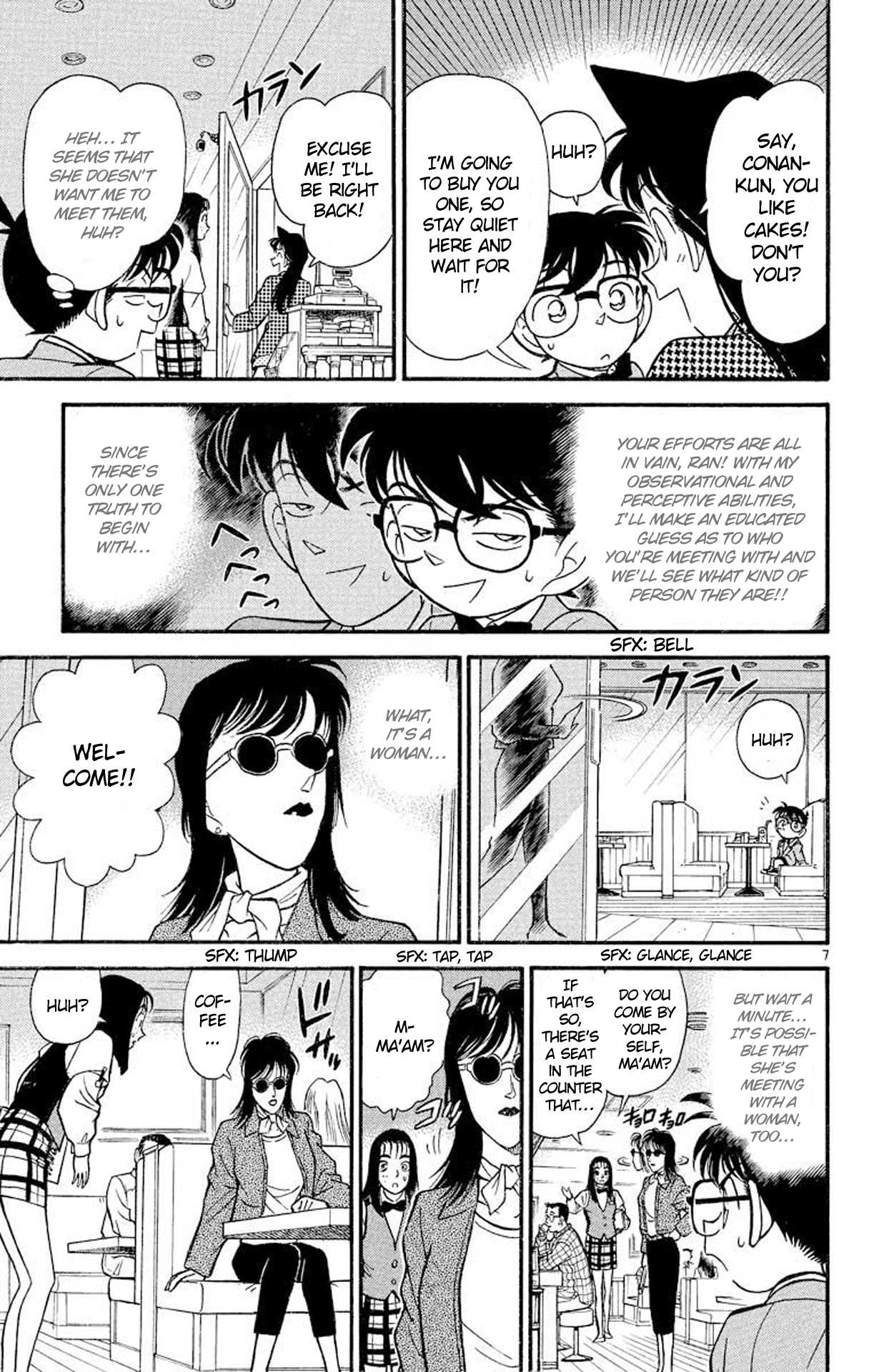 Detective Conan Chapter 105 page 8 - Chapter 105: An Important Person?!