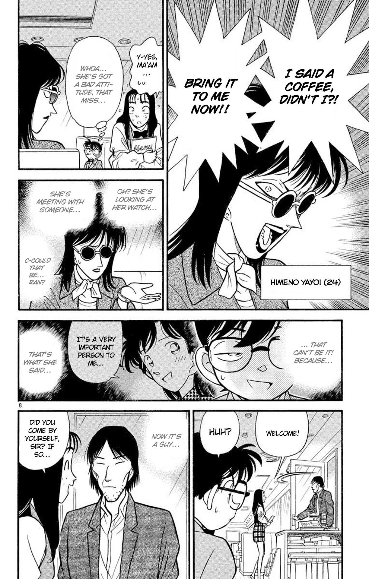 Detective Conan Chapter 105 page 9 - Chapter 105: An Important Person?!