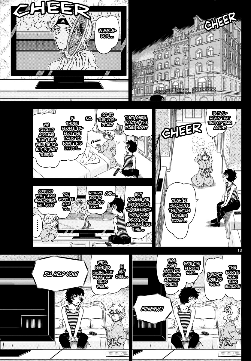 Detective Conan Chapter 1050 page 14 - Chapter 1050: Apprentice & Wizard