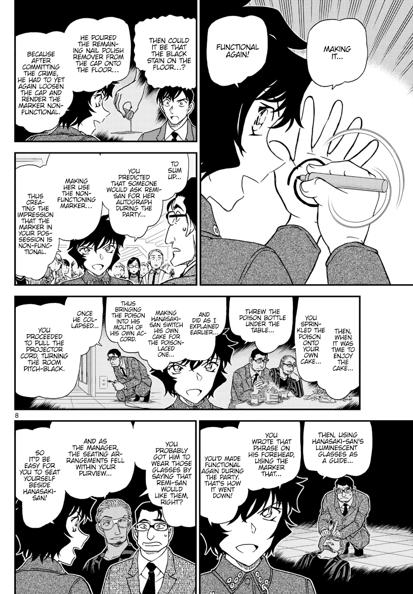 Detective Conan Chapter 1050 page 9 - Chapter 1050: Apprentice & Wizard