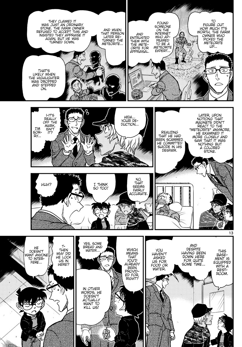 Detective Conan Chapter 1053 page 13 - Chapter 1053: Light