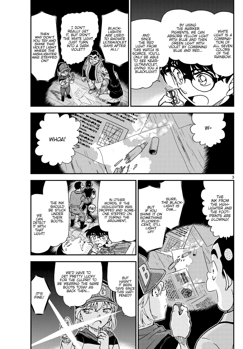 Detective Conan Chapter 1054 page 4 - Chapter 1054: The Strong One is...