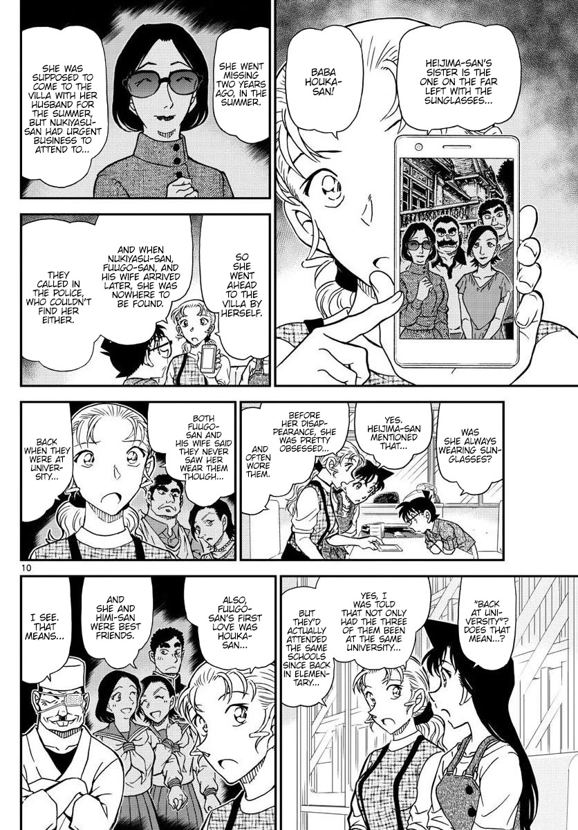 Detective Conan Chapter 1056 page 10 - Chapter 1056: A Locked-Room Murder in the Attic