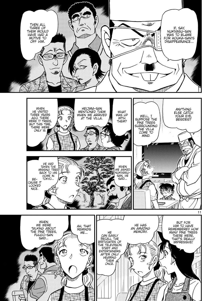 Detective Conan Chapter 1056 page 11 - Chapter 1056: A Locked-Room Murder in the Attic
