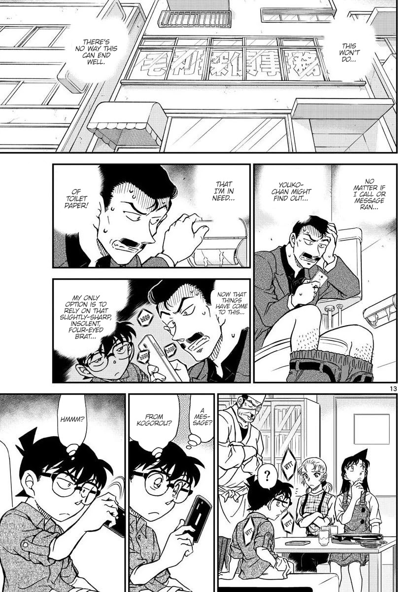 Detective Conan Chapter 1056 page 13 - Chapter 1056: A Locked-Room Murder in the Attic