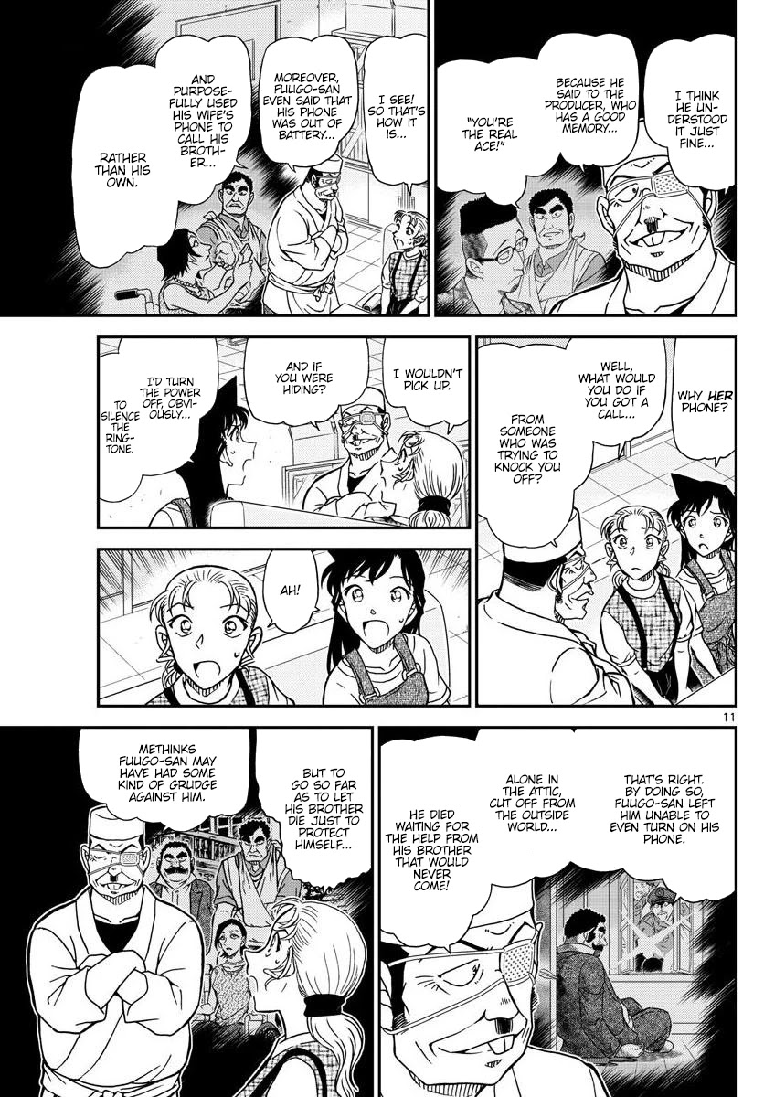 Detective Conan Chapter 1057 page 11 - Chapter 1057: The Reason for the Cipher
