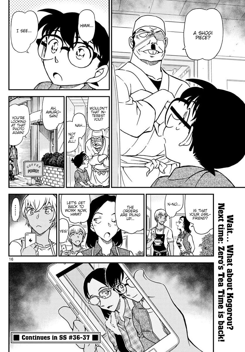Detective Conan Chapter 1057 page 16 - Chapter 1057: The Reason for the Cipher