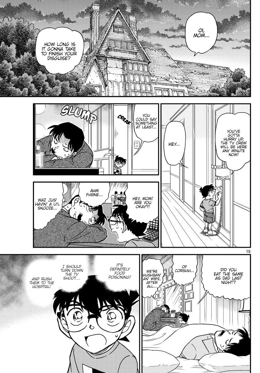 Detective Conan Chapter 1058 page 15 - Chapter 1058: A Deduction Show on TV?!