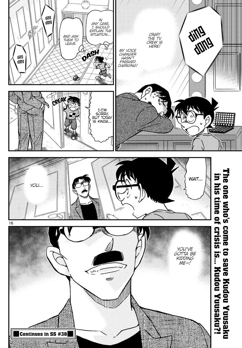 Detective Conan Chapter 1058 page 16 - Chapter 1058: A Deduction Show on TV?!