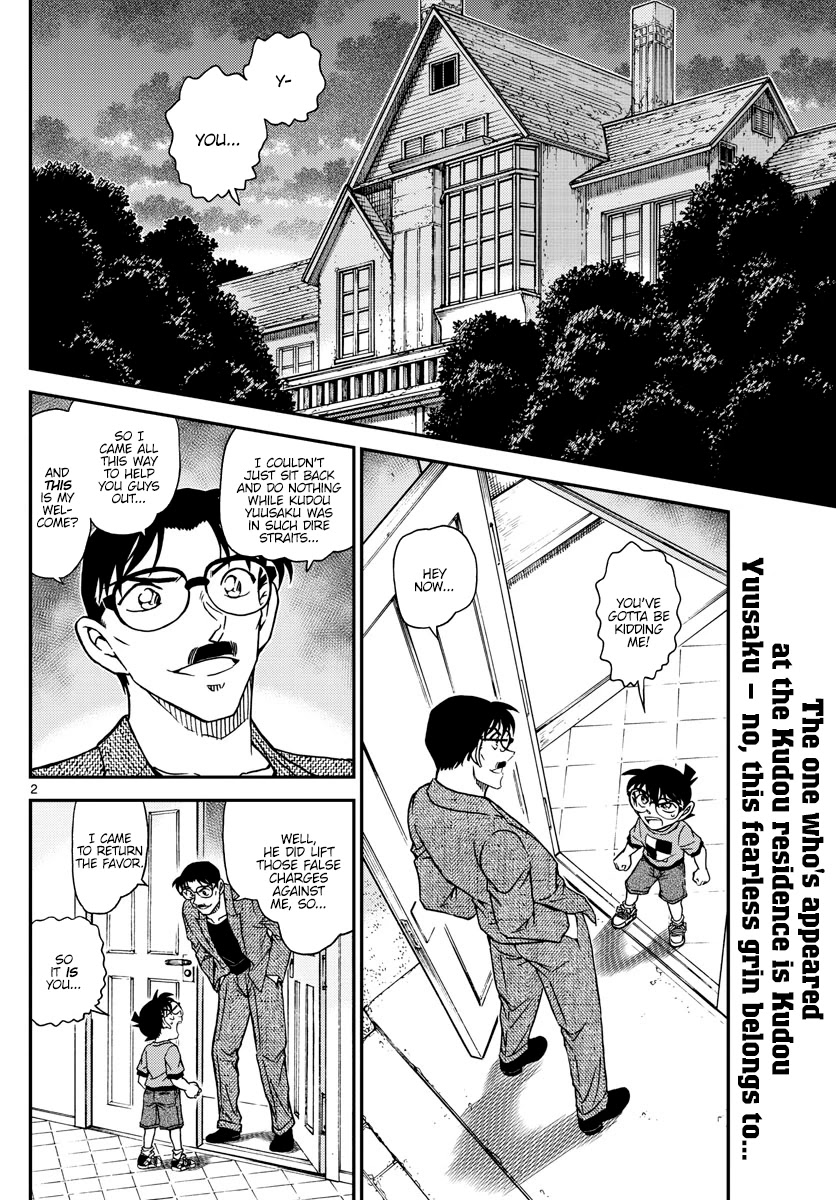 Detective Conan Chapter 1059 page 2 - Chapter 1059: Pre-Show Briefing
