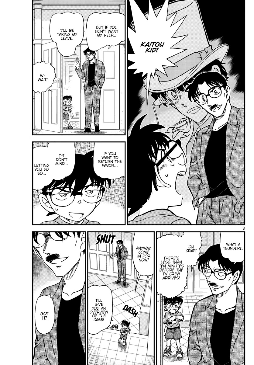 Detective Conan Chapter 1059 page 3 - Chapter 1059: Pre-Show Briefing