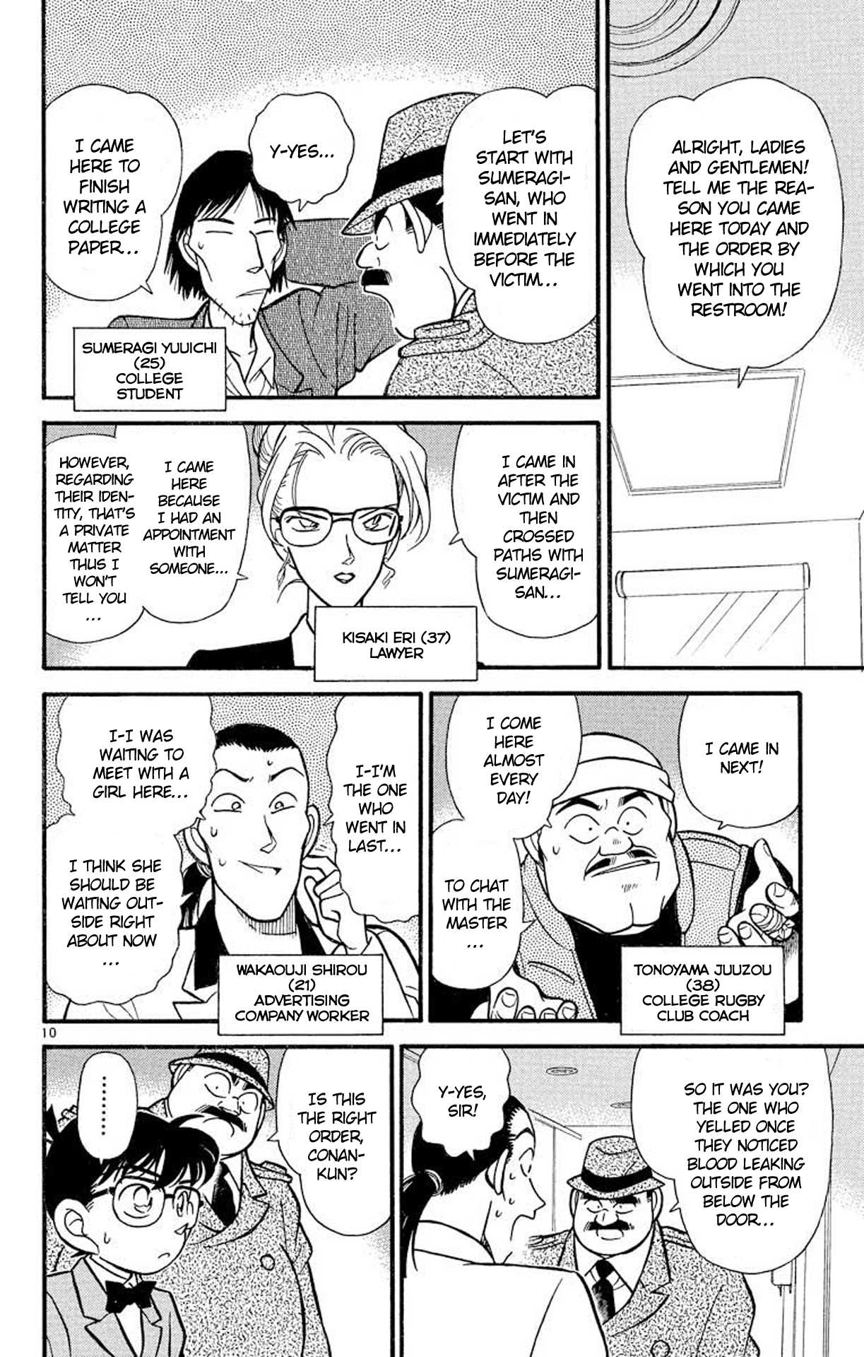 Detective Conan Chapter 106 page 11 - Chapter 106: The Weapon's Whereabouts