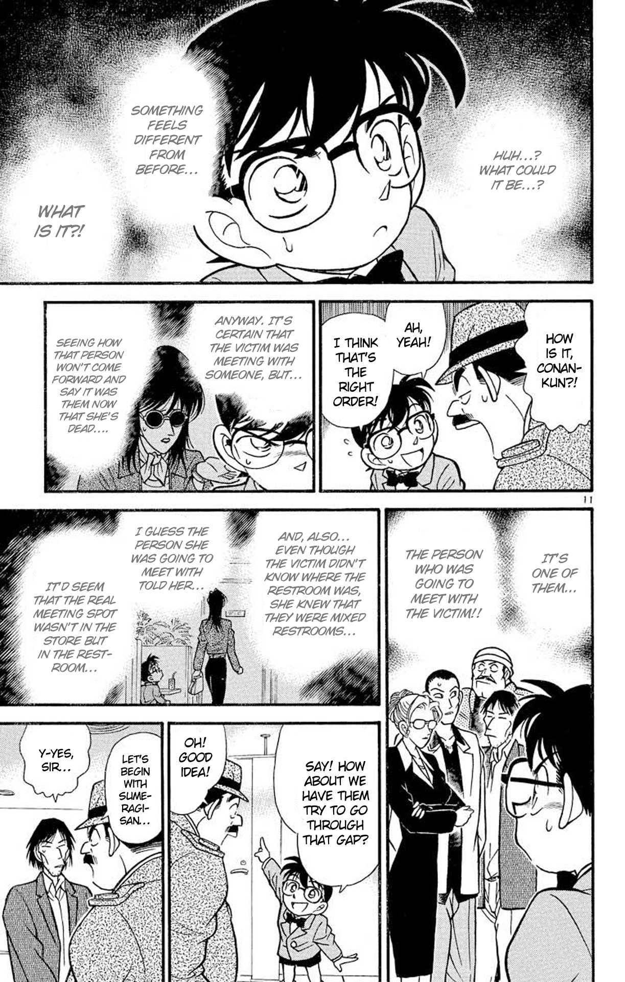Detective Conan Chapter 106 page 12 - Chapter 106: The Weapon's Whereabouts