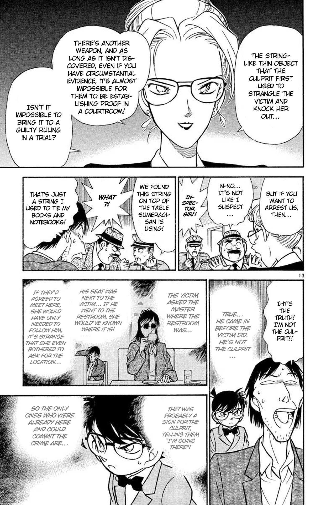 Detective Conan Chapter 106 page 14 - Chapter 106: The Weapon's Whereabouts