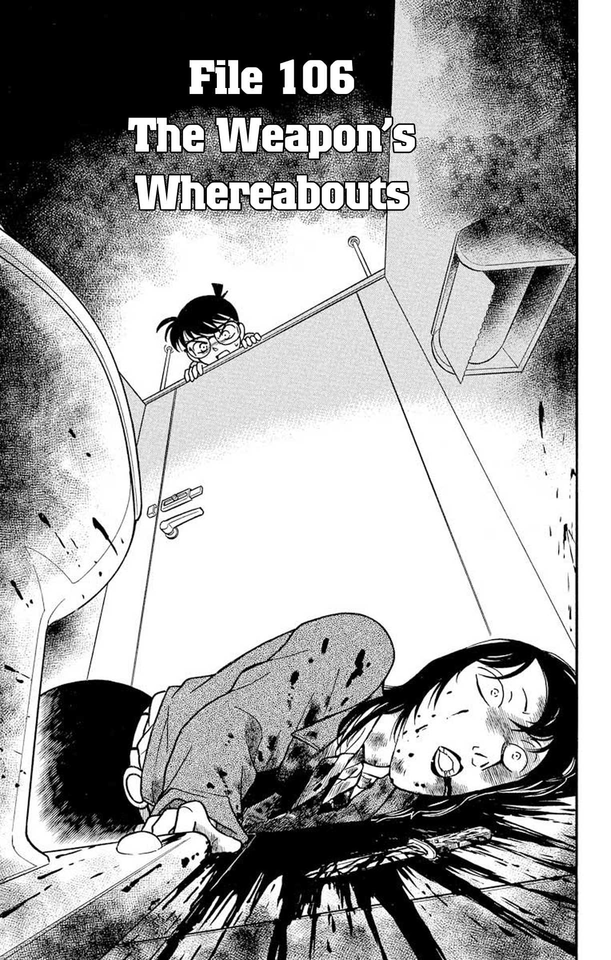Detective Conan Chapter 106 page 2 - Chapter 106: The Weapon's Whereabouts