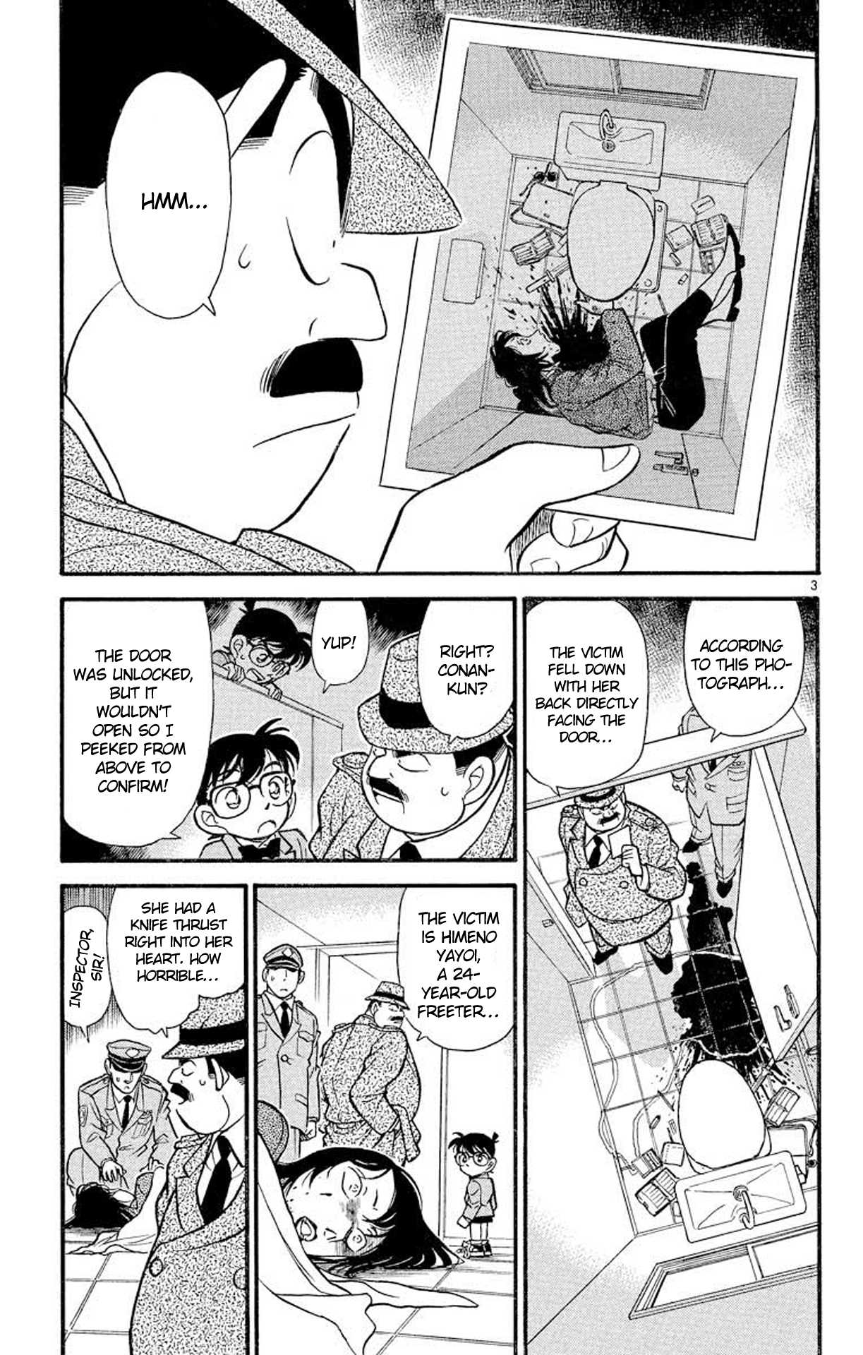 Detective Conan Chapter 106 page 4 - Chapter 106: The Weapon's Whereabouts