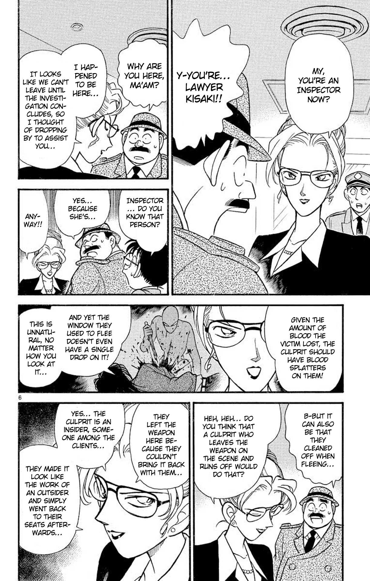Detective Conan Chapter 106 page 7 - Chapter 106: The Weapon's Whereabouts