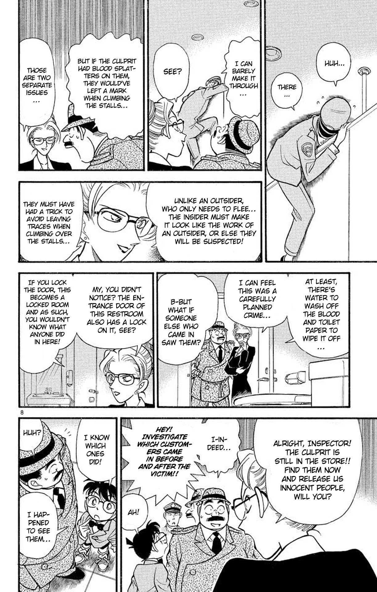 Detective Conan Chapter 106 page 9 - Chapter 106: The Weapon's Whereabouts