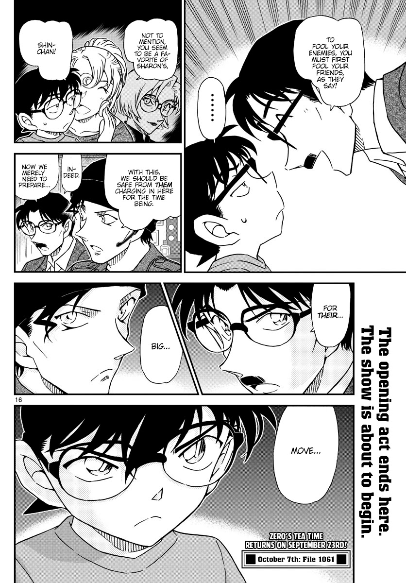 Detective Conan Chapter 1060 page 16 - Chapter 1060: The Show is About to Begin