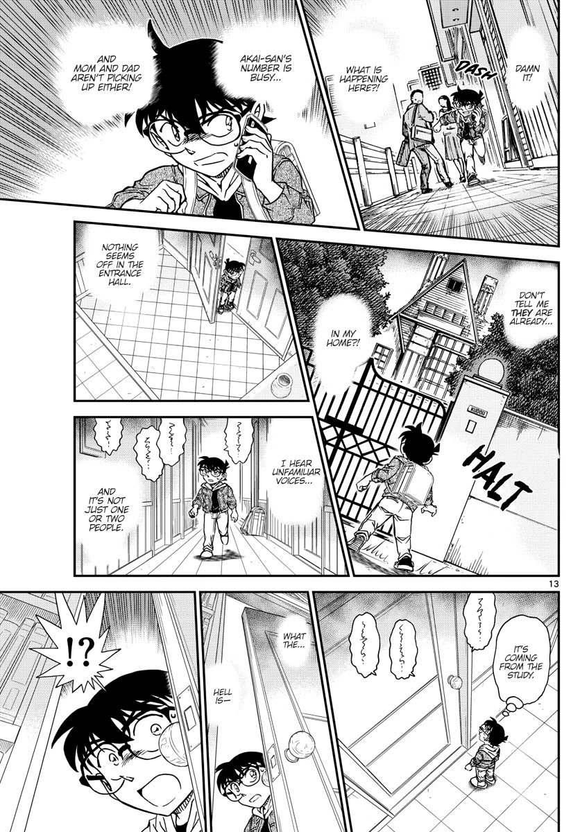 Detective Conan Chapter 1061 page 14 - Chapter 1061: The Bloodstained ID