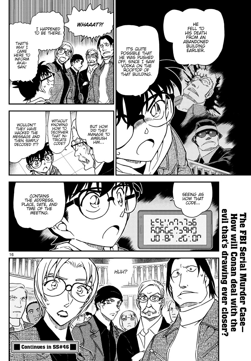 Detective Conan Chapter 1061 page 17 - Chapter 1061: The Bloodstained ID