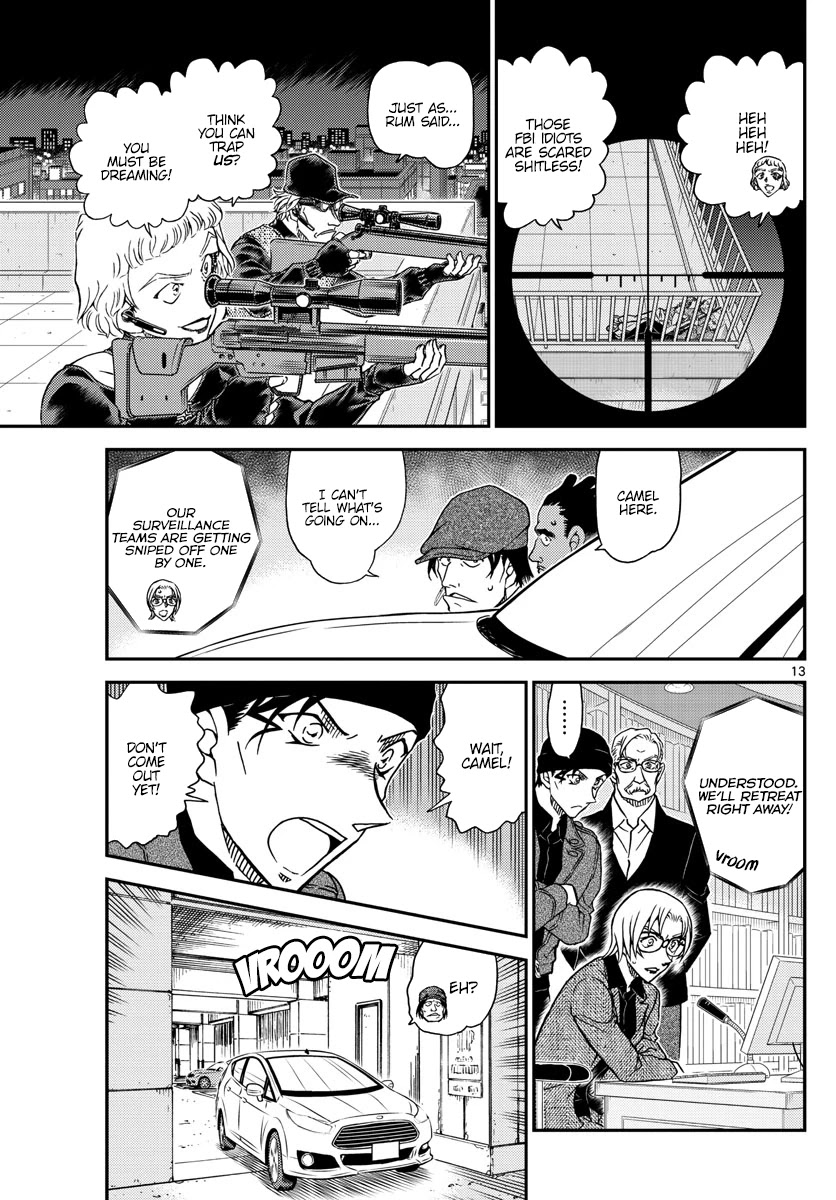 Detective Conan Chapter 1062 page 13 - Chapter 1062: The Trap at the Street Corner