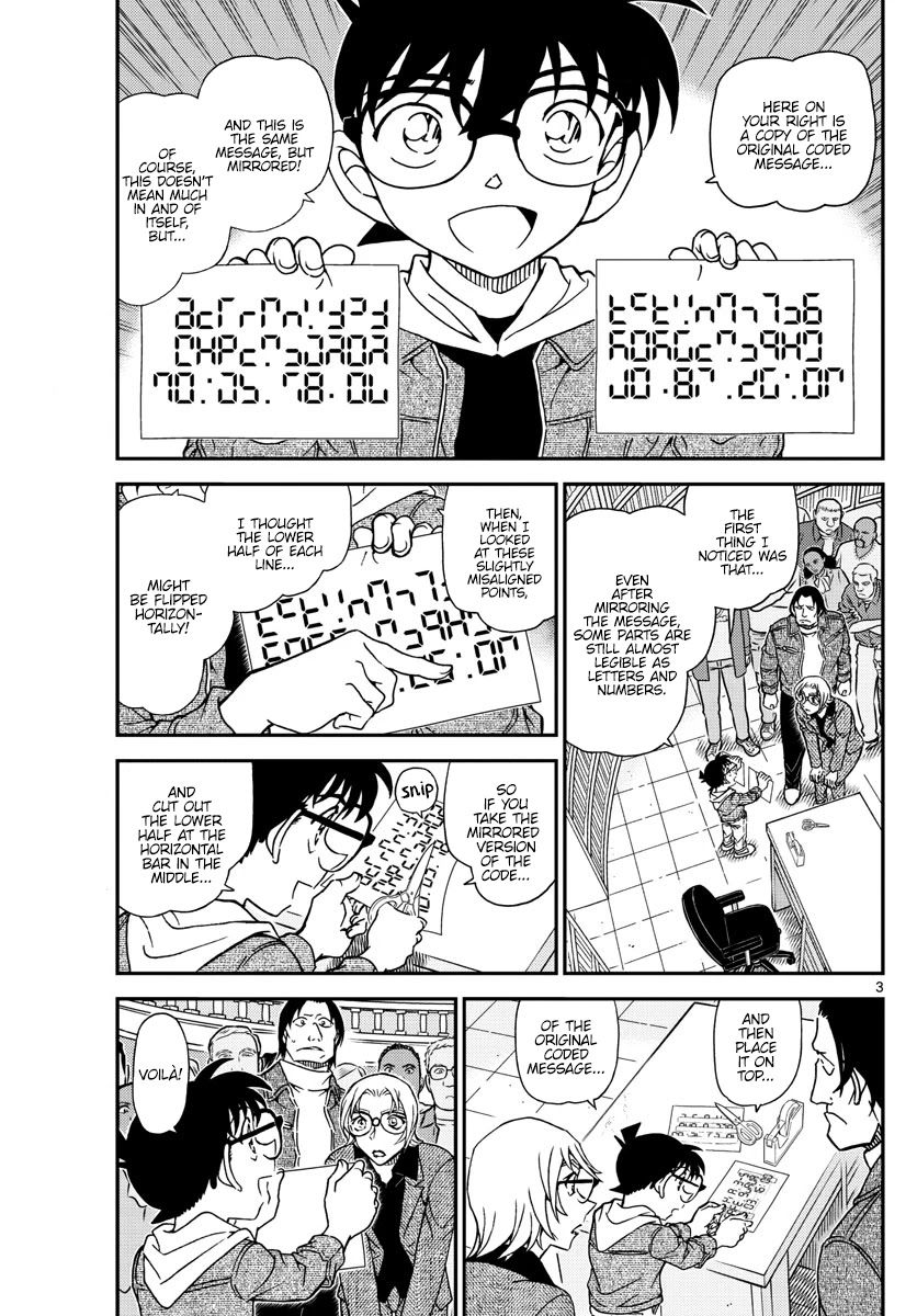 Detective Conan Chapter 1062 page 3 - Chapter 1062: The Trap at the Street Corner