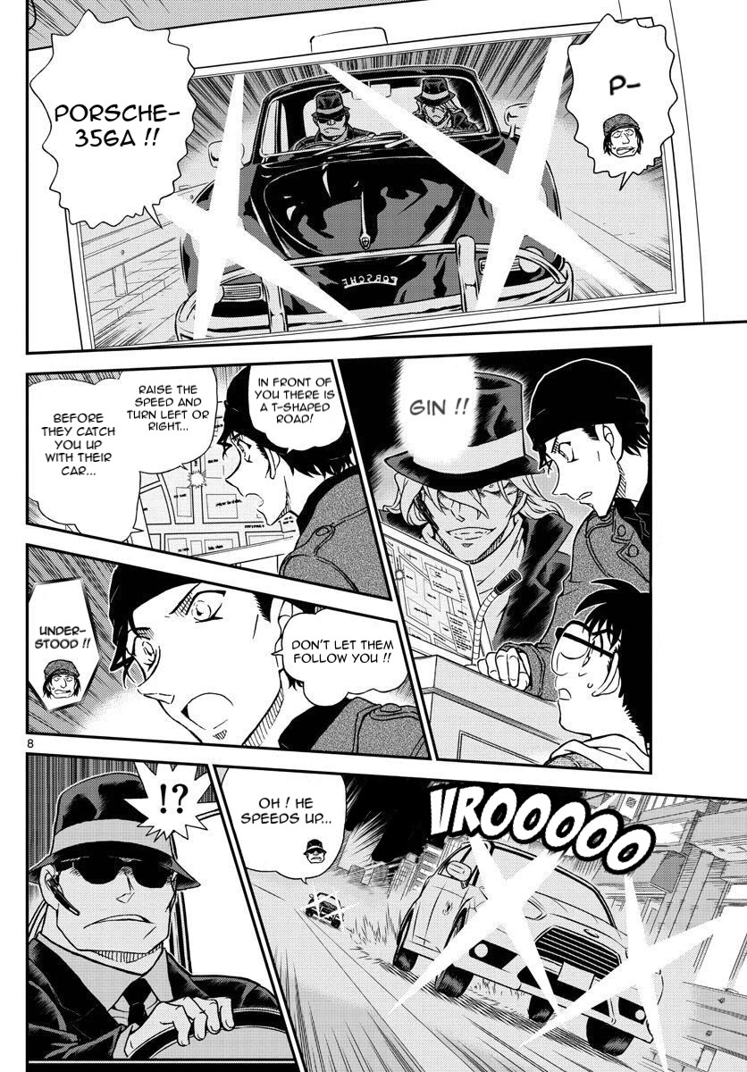 Detective Conan Chapter 1063 page 8 - Chapter 1063: A Chase in the Dark Night