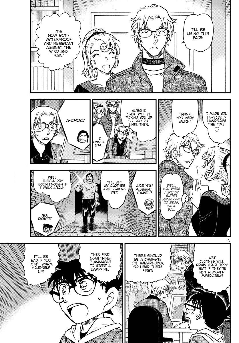 Detective Conan Chapter 1064 page 5 - Chapter 1064: A Light in the Darkness