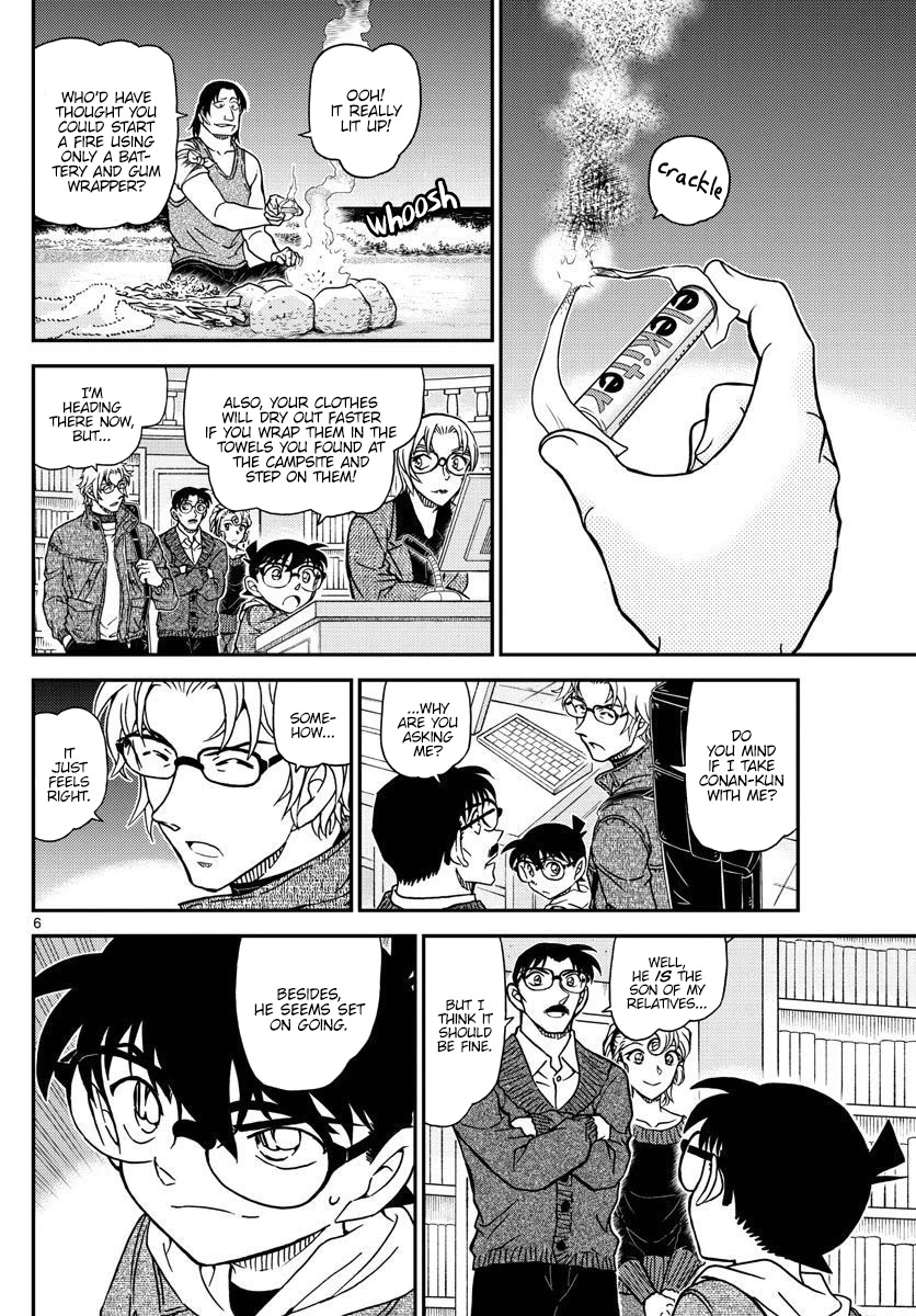 Detective Conan Chapter 1064 page 6 - Chapter 1064: A Light in the Darkness