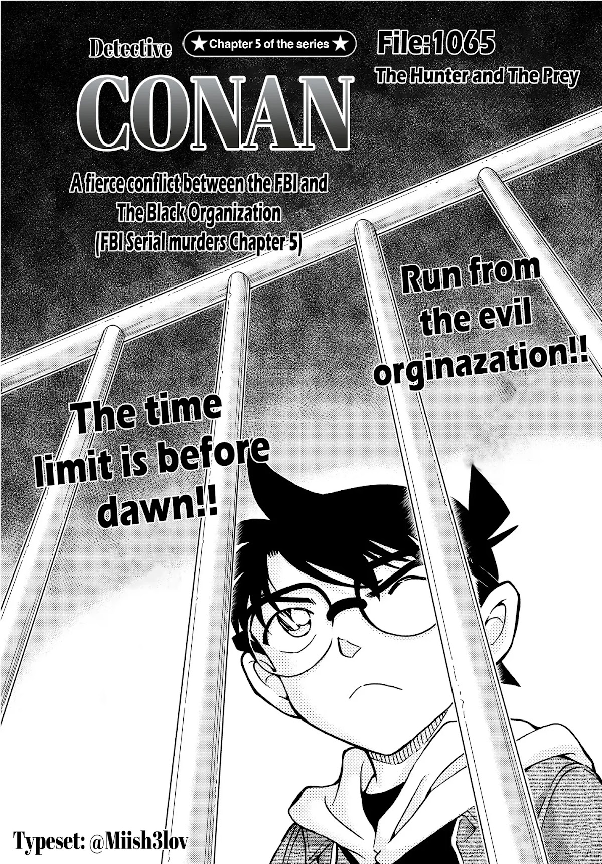 Detective Conan Chapter 1065 page 1 - Chapter 1065: The Hunter and The Prey