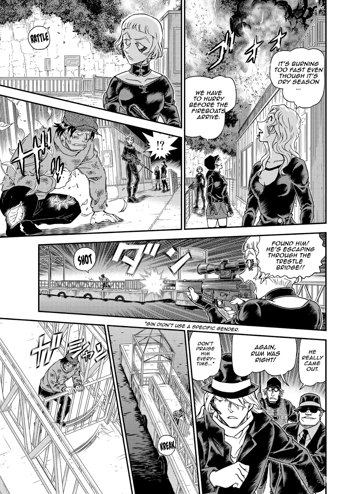 Detective Conan Chapter 1065 page 13 - Chapter 1065: The Hunter and The Prey