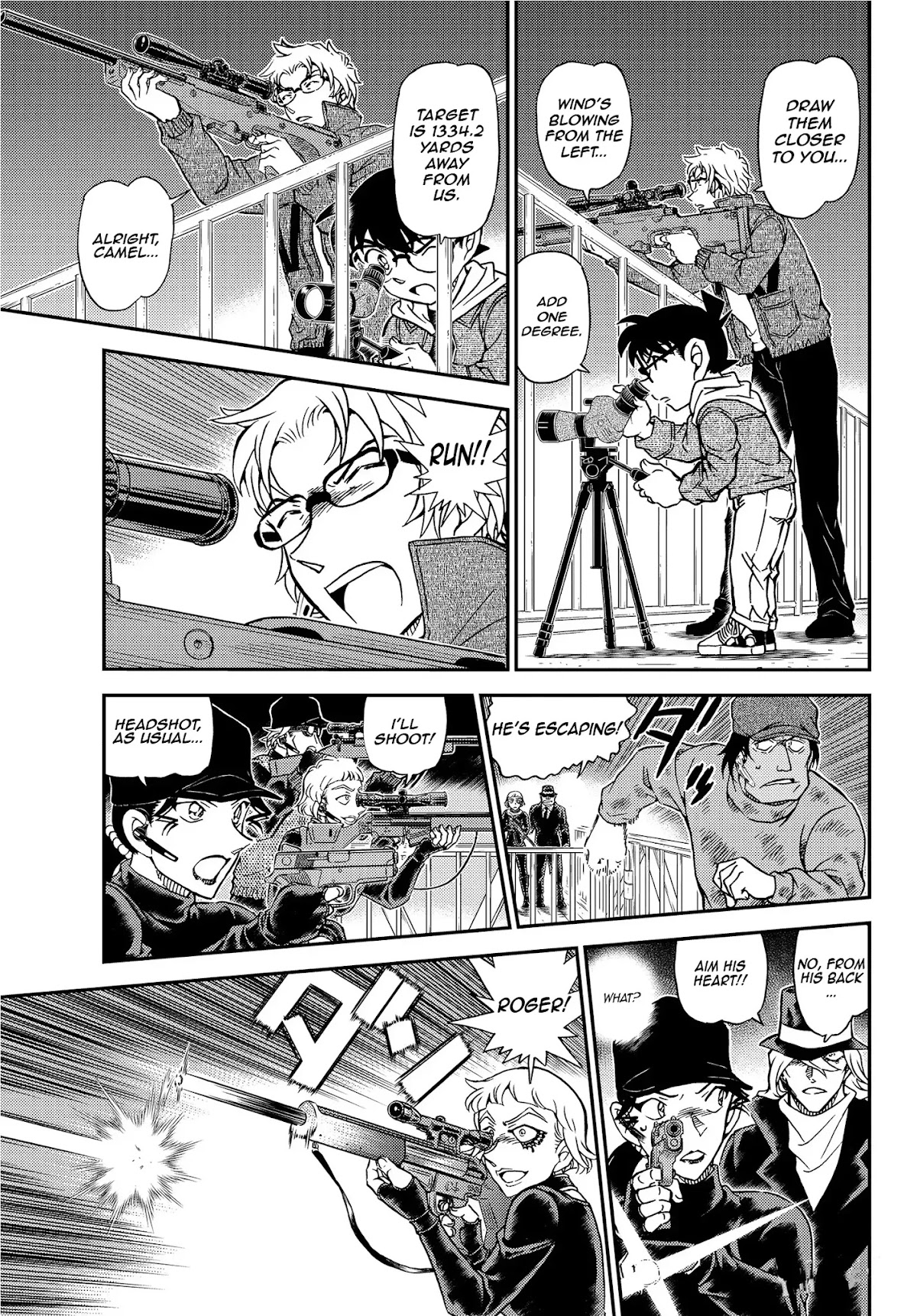 Detective Conan Chapter 1065 page 15 - Chapter 1065: The Hunter and The Prey