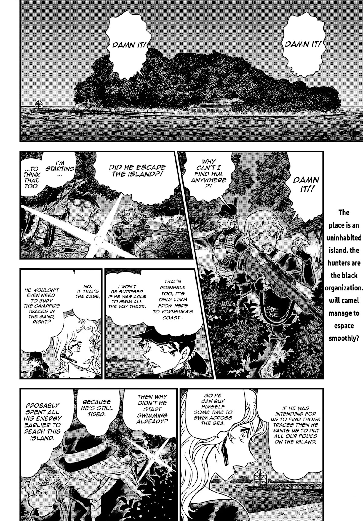Detective Conan Chapter 1065 page 2 - Chapter 1065: The Hunter and The Prey