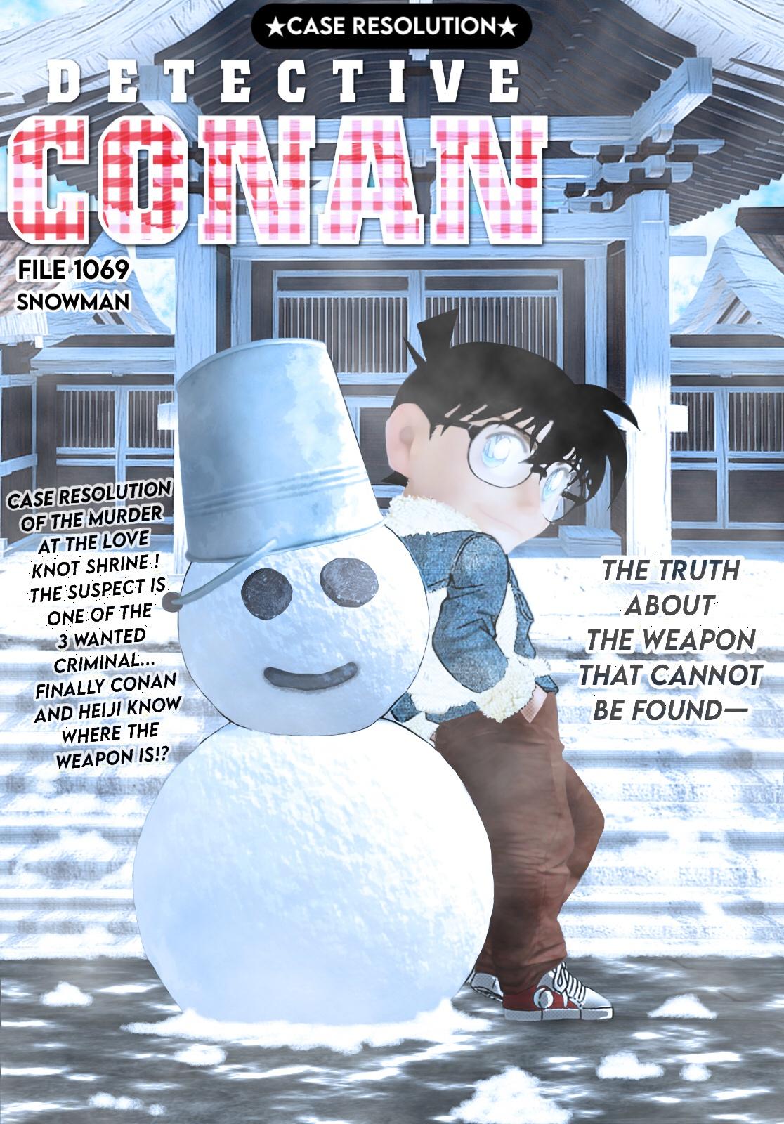 Detective Conan Chapter 1069 page 1 - Chapter 1069: Snowman