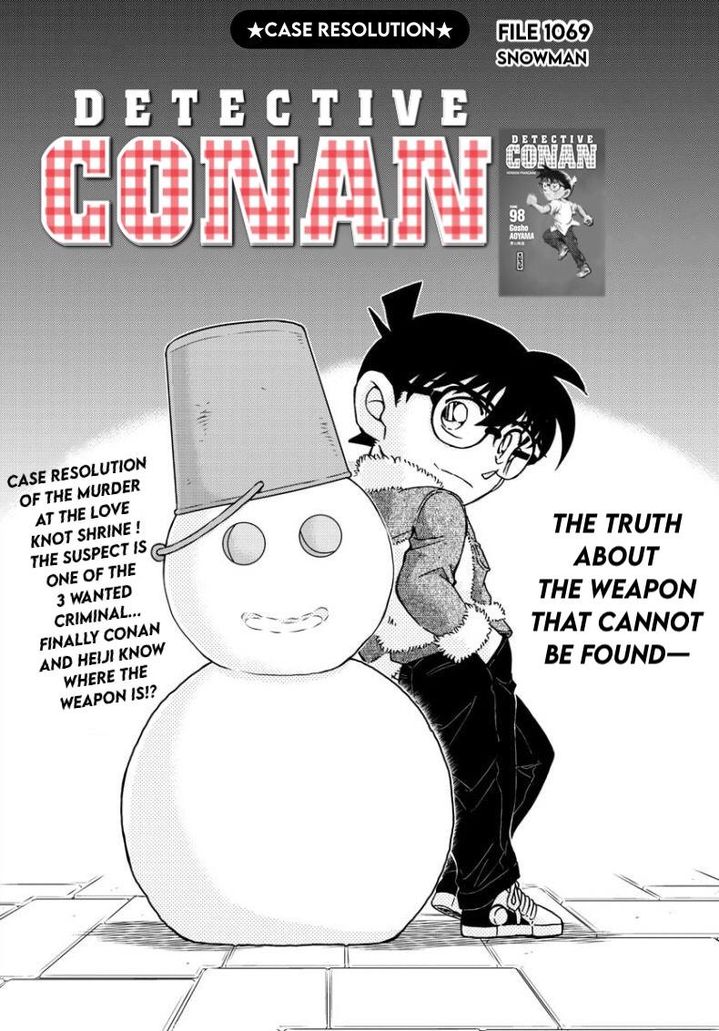 Detective Conan Chapter 1069 page 2 - Chapter 1069: Snowman