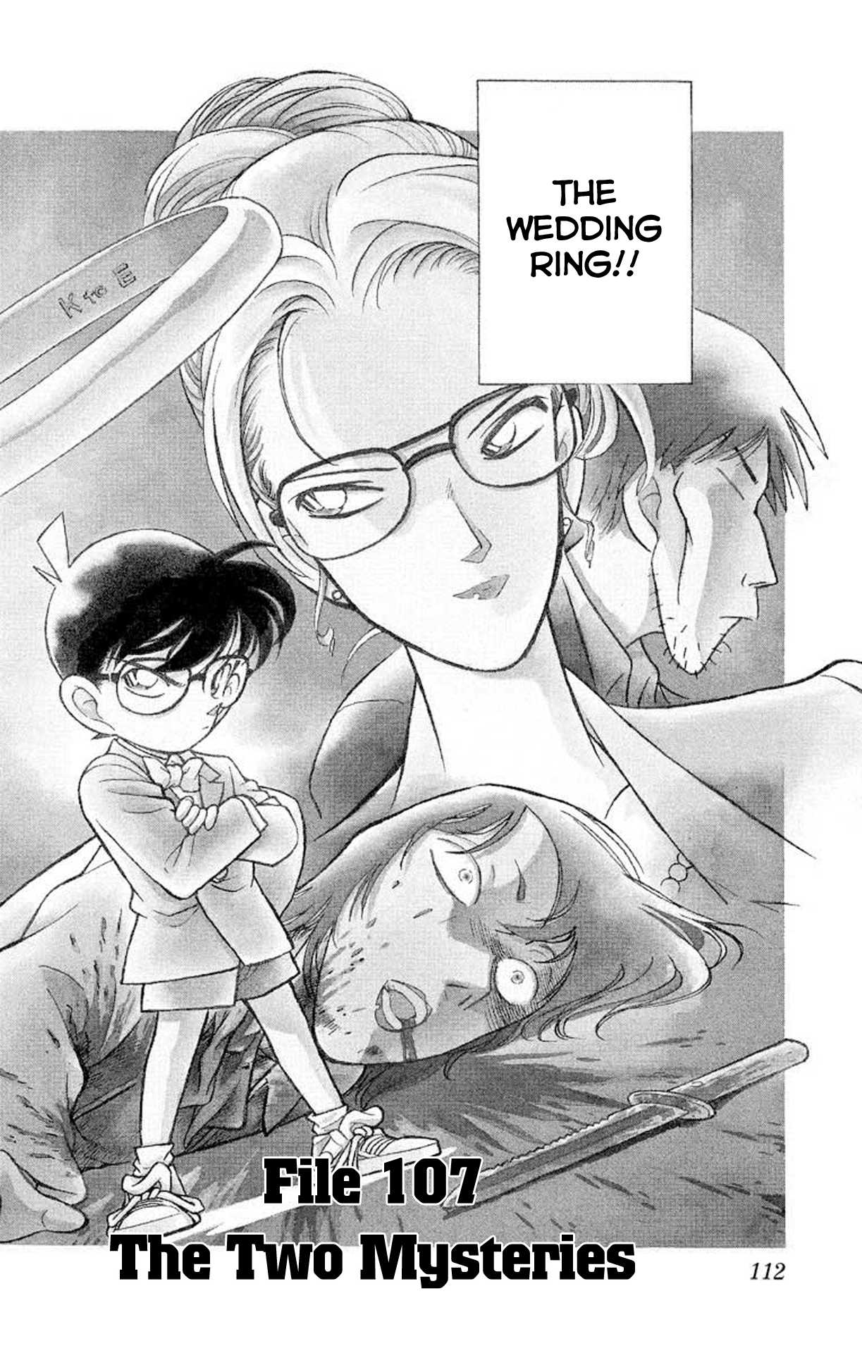Detective Conan Chapter 107 page 4 - Chapter 107: The Two Mysteries