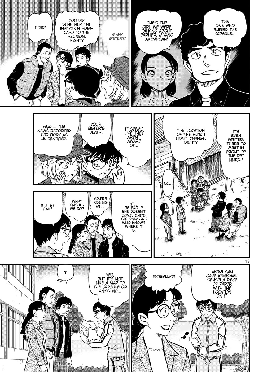 Detective Conan Chapter 1070 page 13 - Chapter 1070
