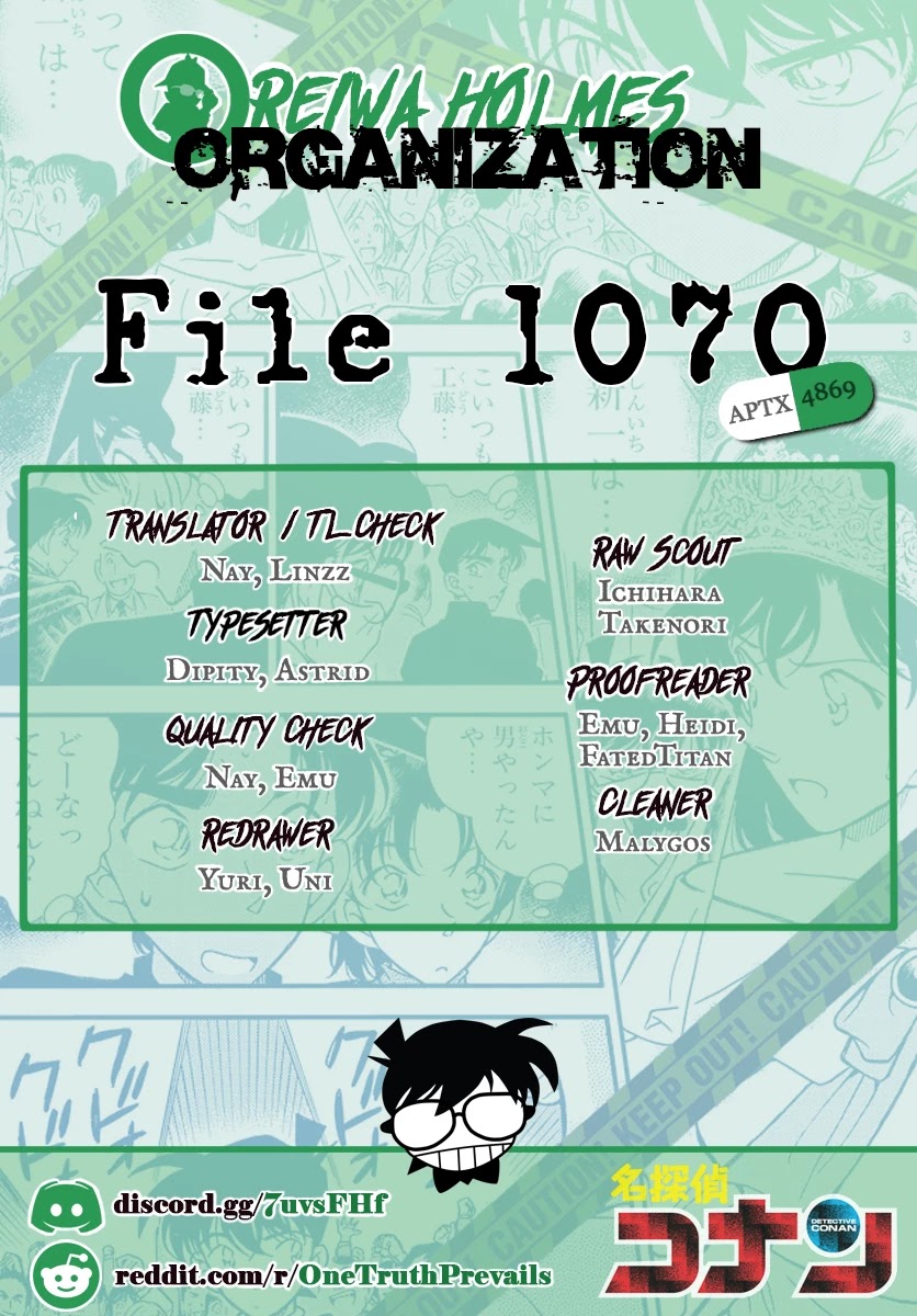 Detective Conan Chapter 1070 page 18 - Chapter 1070