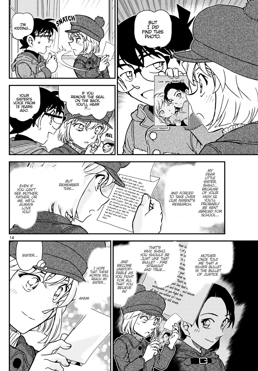 Detective Conan Chapter 1072 page 14 - Chapter 1072