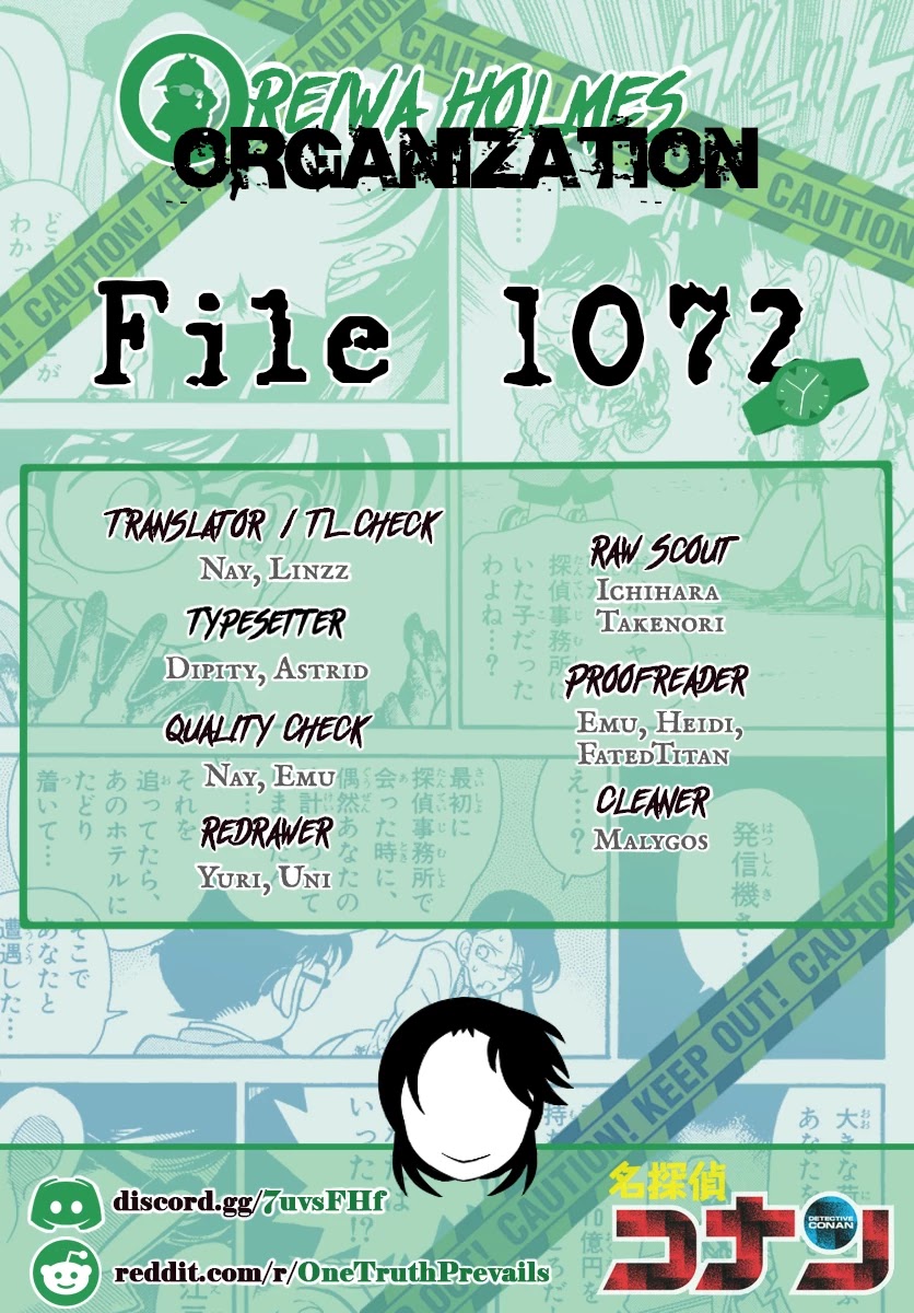 Detective Conan Chapter 1072 page 17 - Chapter 1072
