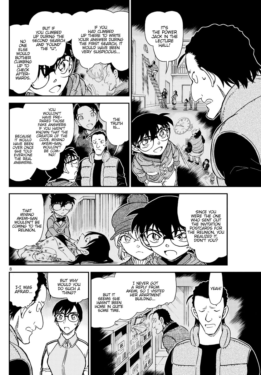 Detective Conan Chapter 1072 page 8 - Chapter 1072