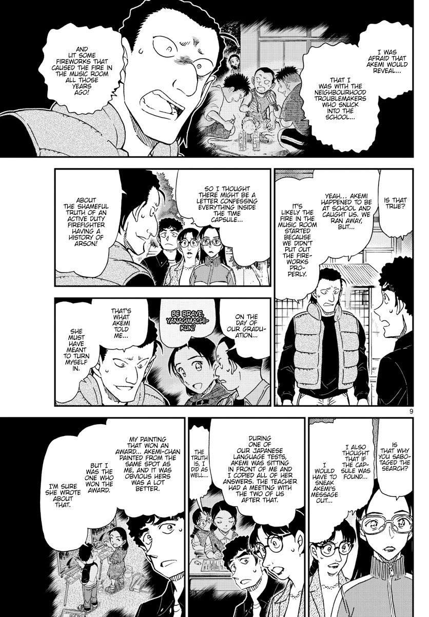 Detective Conan Chapter 1072 page 9 - Chapter 1072