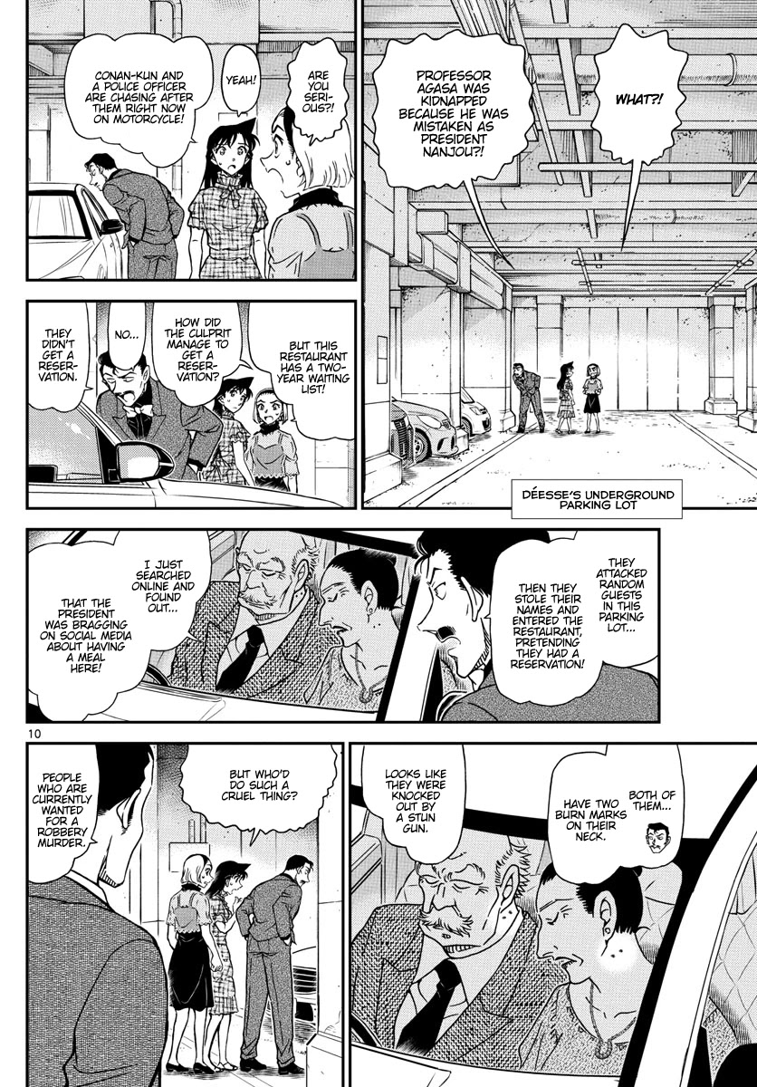 Detective Conan Chapter 1074 page 10 - Chapter 1074