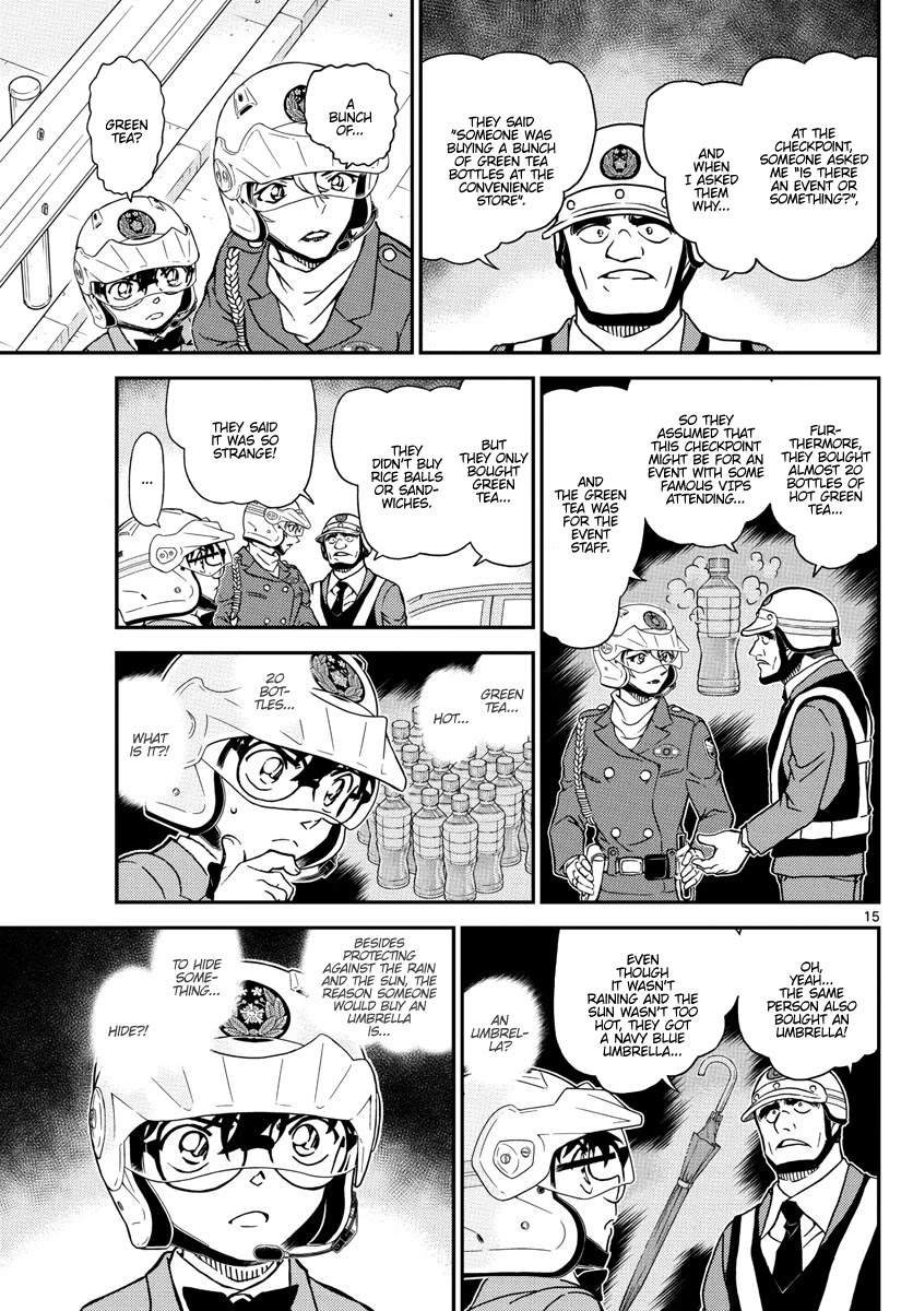 Detective Conan Chapter 1074 page 15 - Chapter 1074