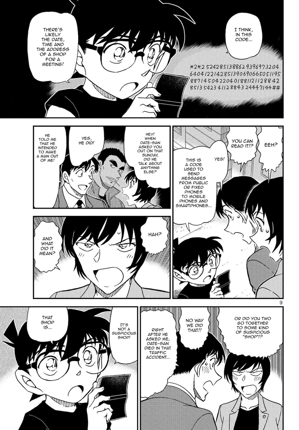 Detective Conan Chapter 1079 page 10 - Chapter 1079: The Thing left in the Notebook