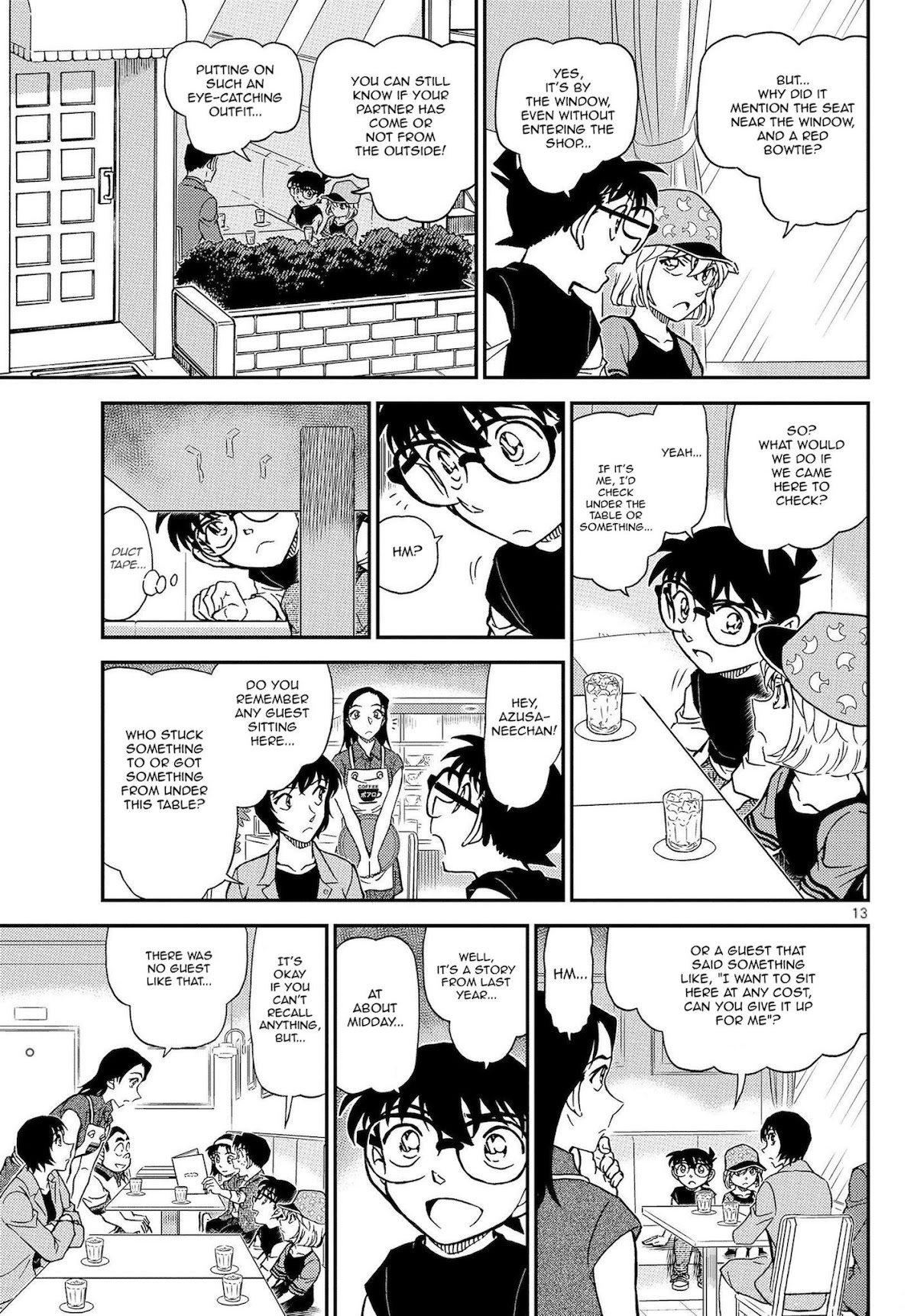 Detective Conan Chapter 1079 page 14 - Chapter 1079: The Thing left in the Notebook