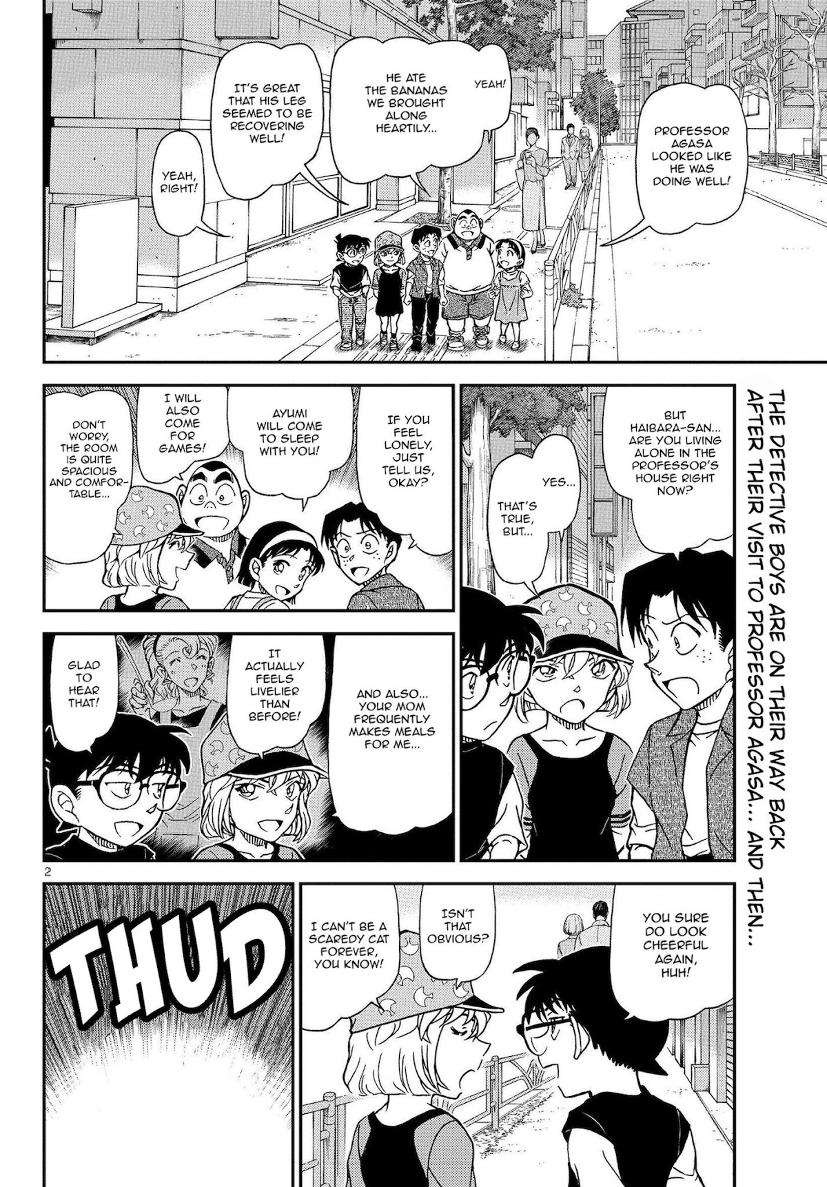 Detective Conan Chapter 1079 page 4 - Chapter 1079: The Thing left in the Notebook