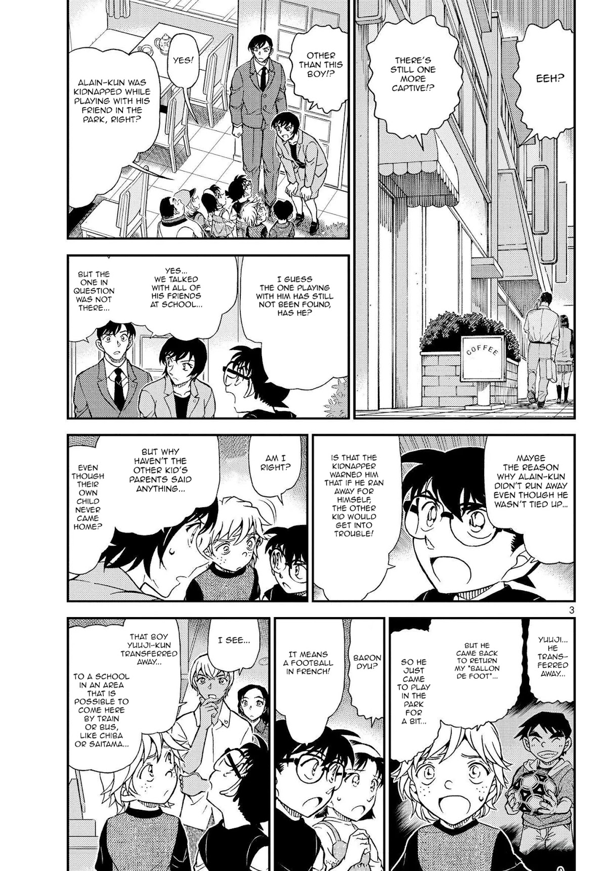Detective Conan Chapter 1081 page 4 - Chapter 1081: Inheritor of the Will